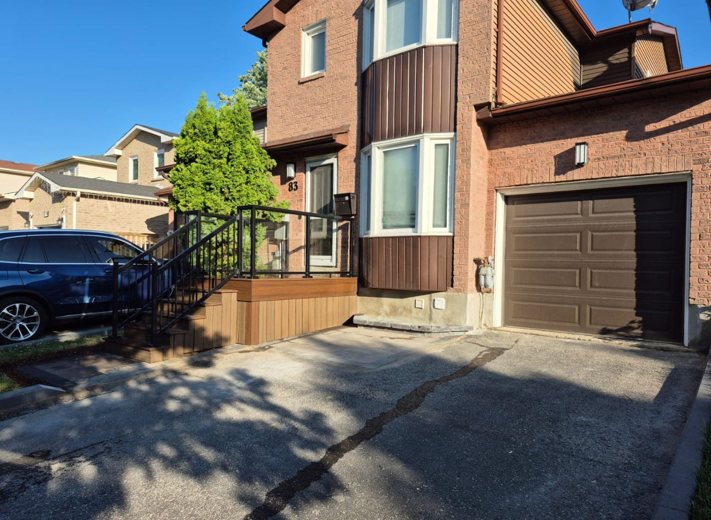 Exterior railings